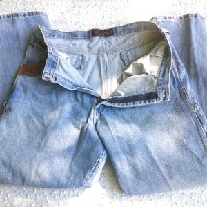 Men's Wrangler Jeans Size 38 x 34 But is more like a 36/34. In great shape.